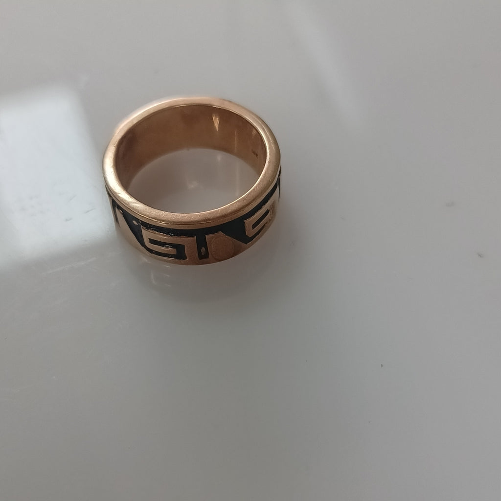 ARGOLLA ORO 10 K 10.4 GRMS (SEMINUEVO)