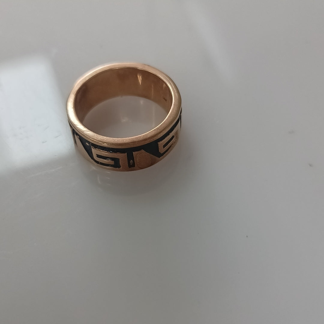 ARGOLLA ORO 10 K 10.4 GRMS (SEMINUEVO)