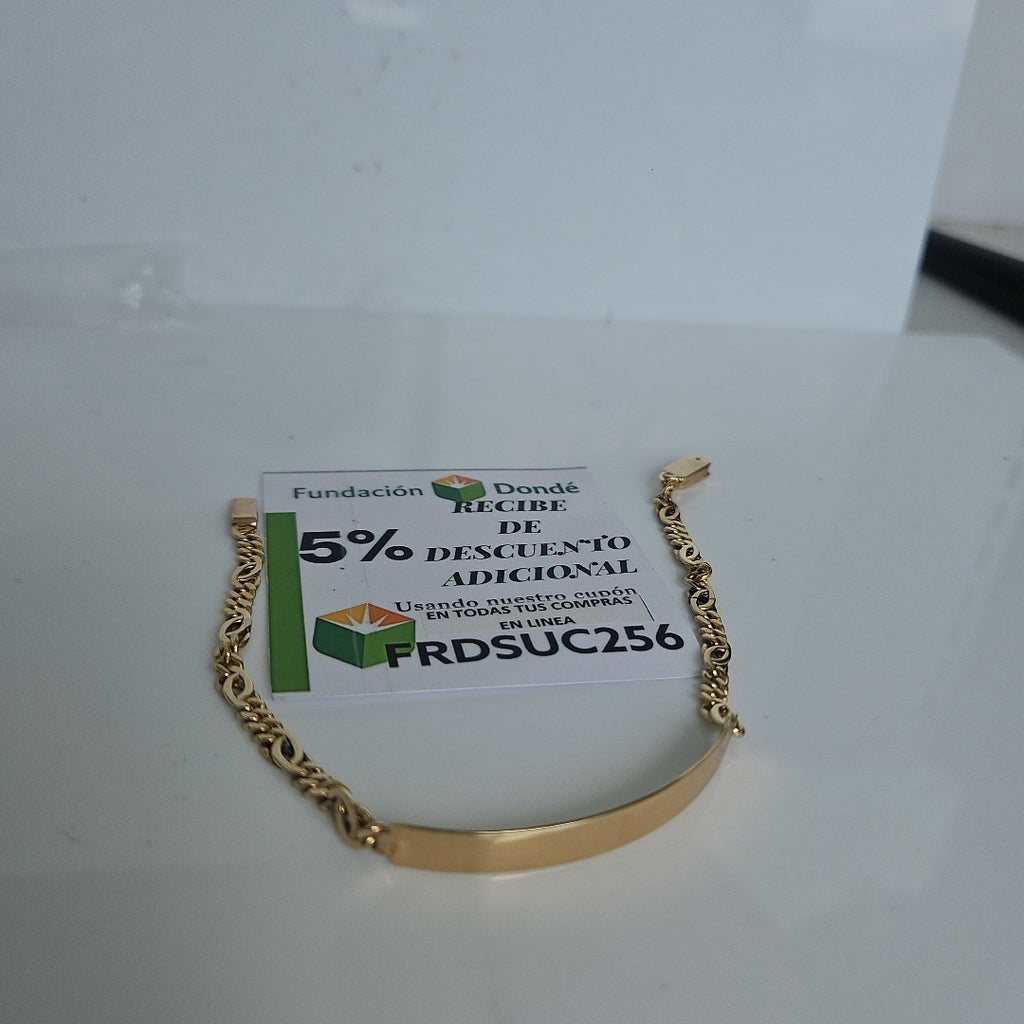 ESCLAVA ORO 14 K 10.3 GRMS (SEMINUEVO)