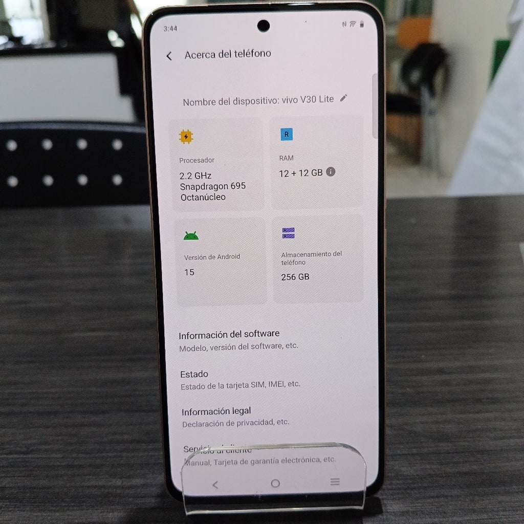 CELULAR VIVO V30 LITE V2314 (2023) 256 GB 12 GB RAM (SEMINUEVO)