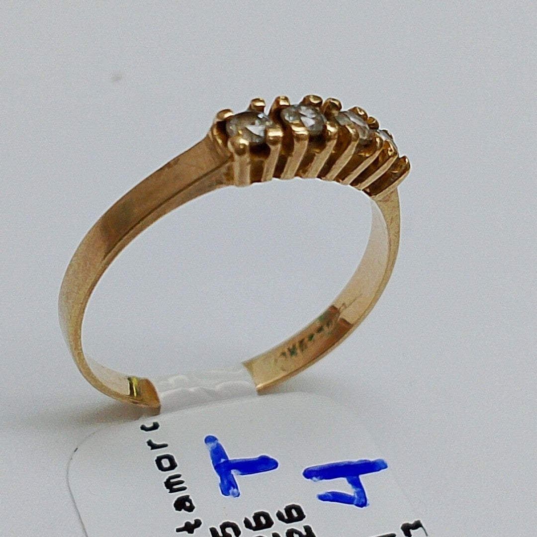 ANILLO ORO 10 K 0,90 GRMS (SEMINUEVO)