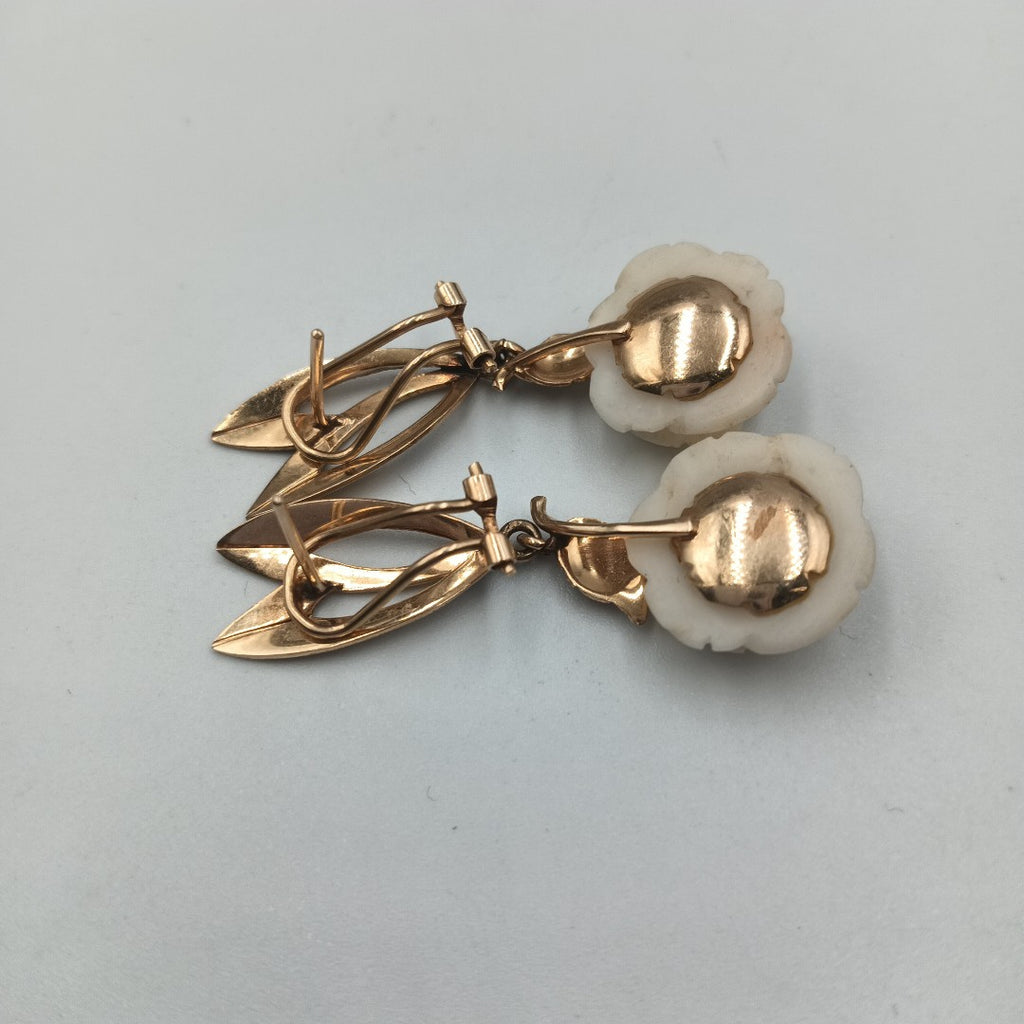 ARETES PAR ORO 14 K 9 GRMS (SEMINUEVO)