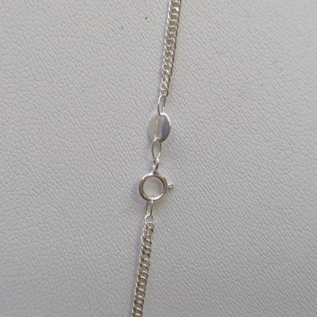 CADENA BARBADA PLATA .925 60 CM 5.02 GR (NUEVO)
