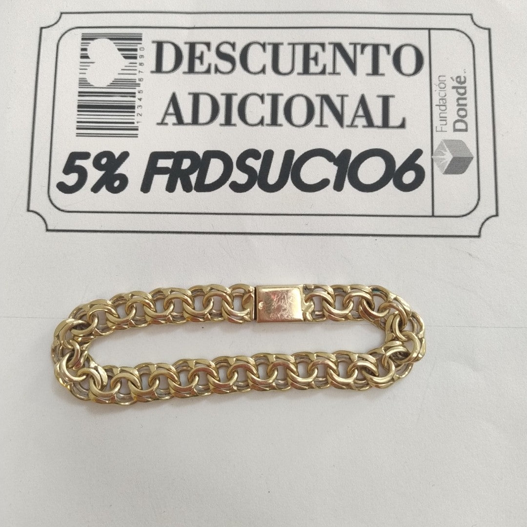 PULSERA ORO 10 K 24.3 GRMS (SEMINUEVO)