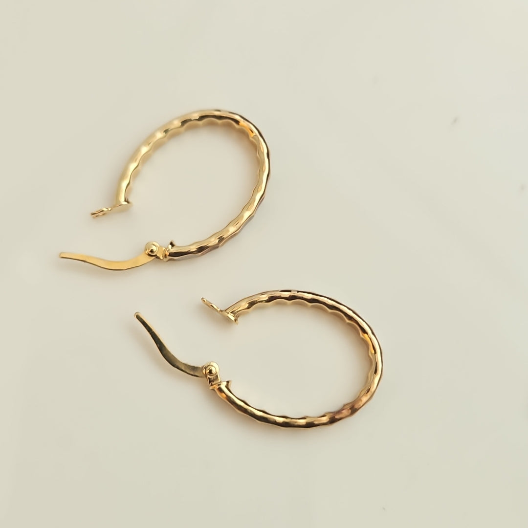 ARRACADAS PAR ORO 10 K 1,20 GRMS (SEMINUEVO)