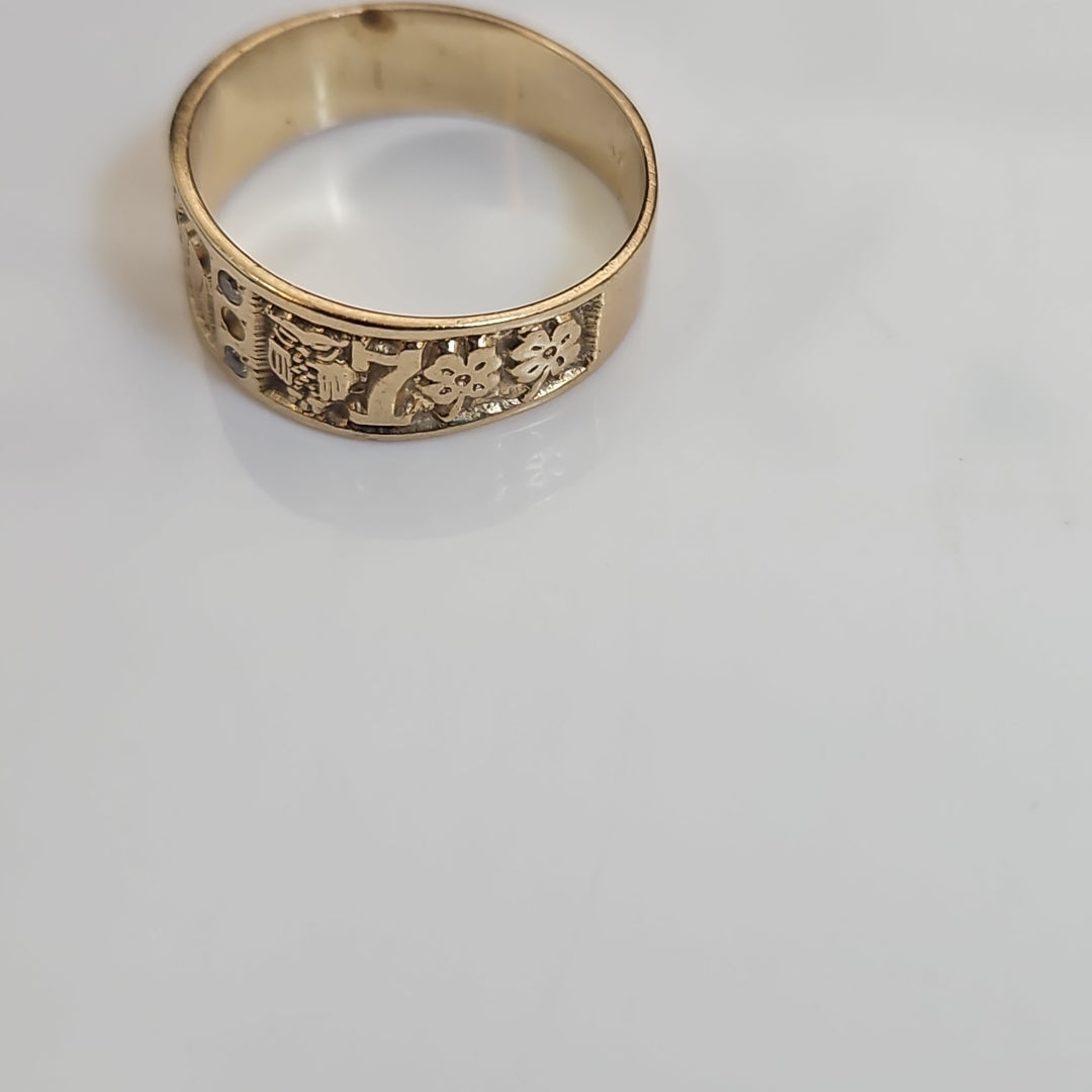 ANILLITO ORO 14 K 3,80 GRMS (SEMINUEVO)