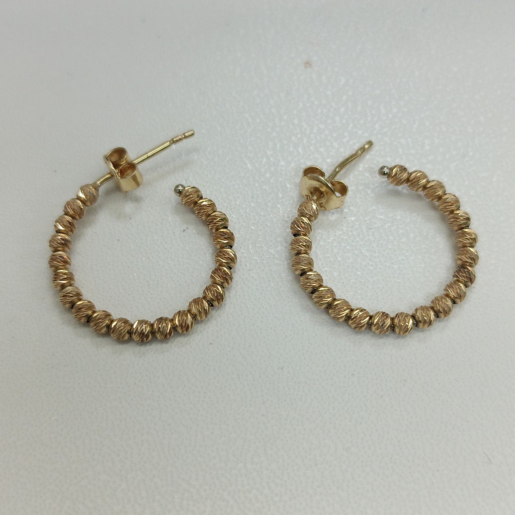 ARETES PAR ORO 14 K 2.8 GRMS (SEMINUEVO)