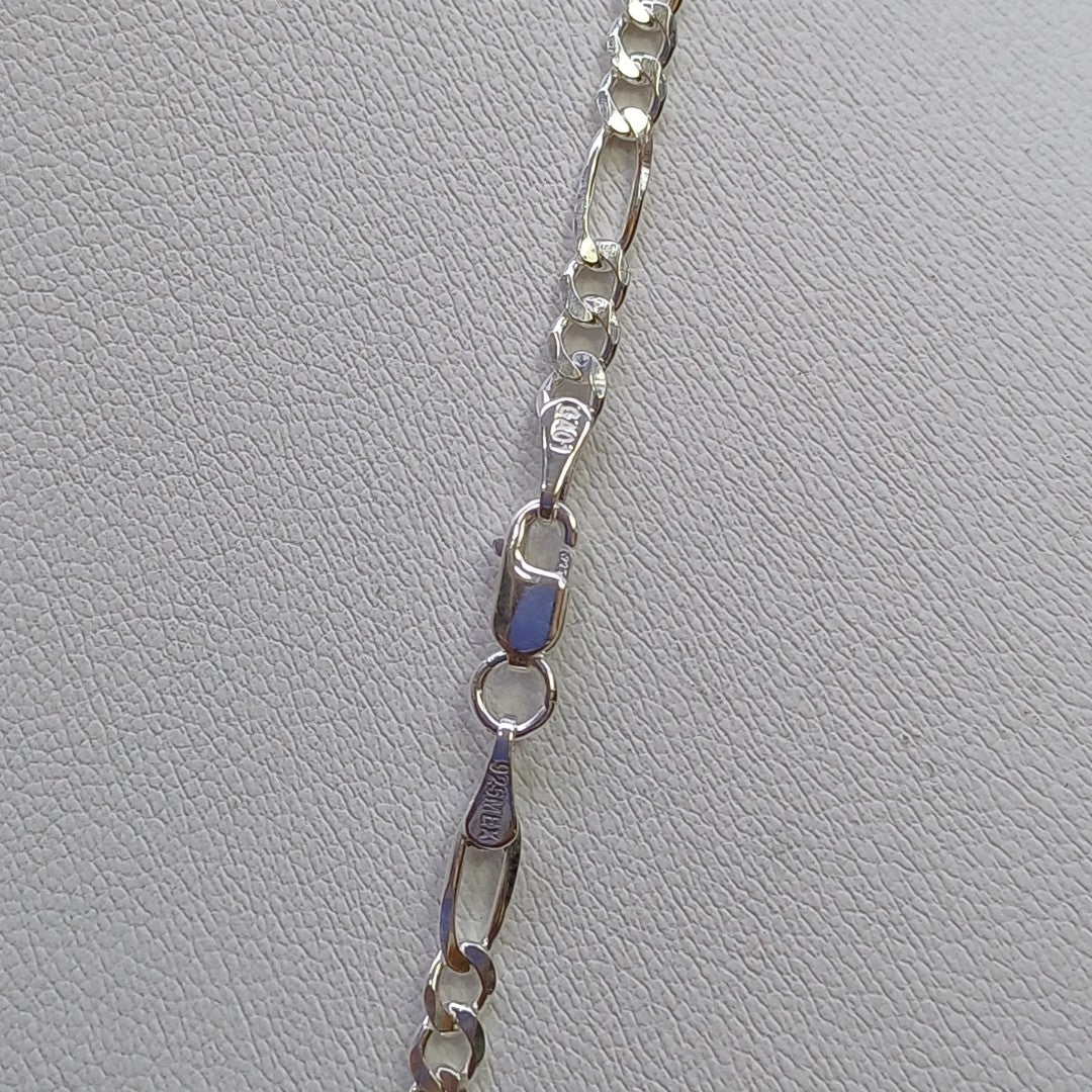 CADENA 3X1 PLATA .925 60 CM 8.02 GR (NUEVO)