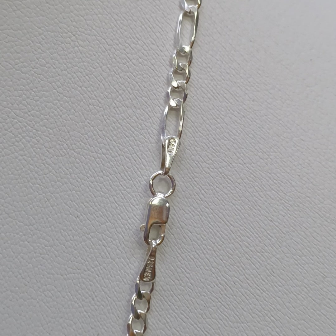 CADENA 3X1 PLATA .925 60 CM 8.02 GR (NUEVO)
