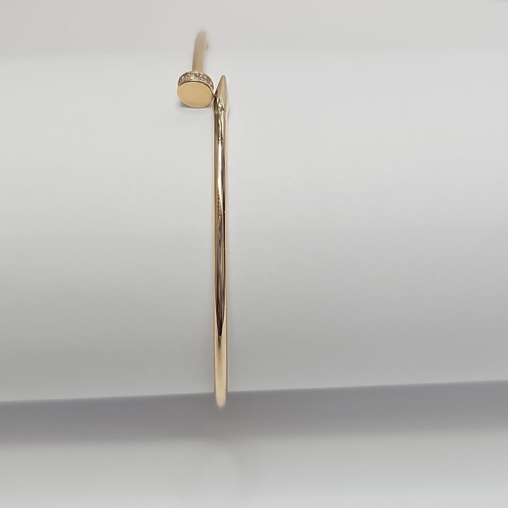 PULSERA CLAVO ORO 14K 2.9 (NUEVO)