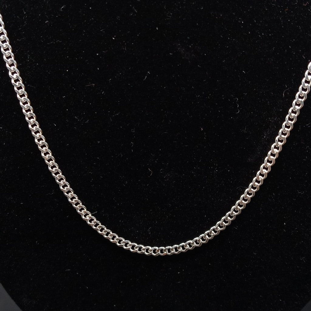 CADENA BARBADA PLATA .925 60 CM 6.63 GR (NUEVO)