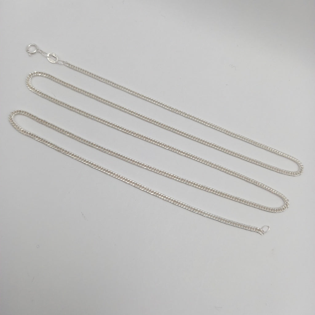CADENA BARBADA PLATA .925 60 CM 4.82 GR (NUEVO)