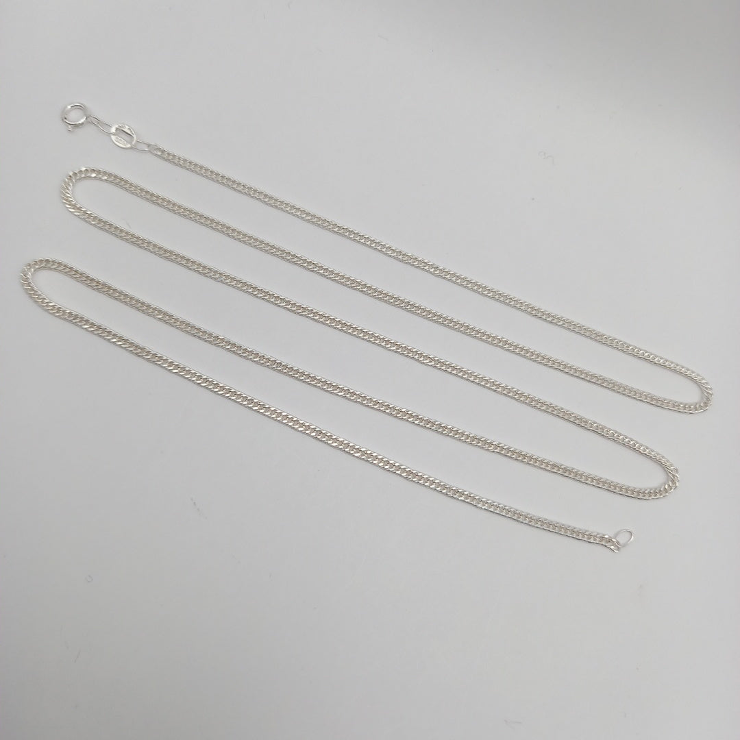 CADENA BARBADA PLATA .925 60 CM 4.82 GR (NUEVO)