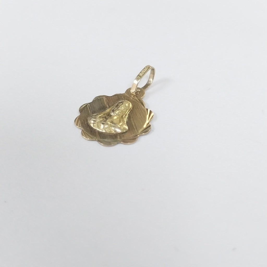 MEDALLA RELIGIOSA ORO 10 K 0,70 GRMS (SEMINUEVO)