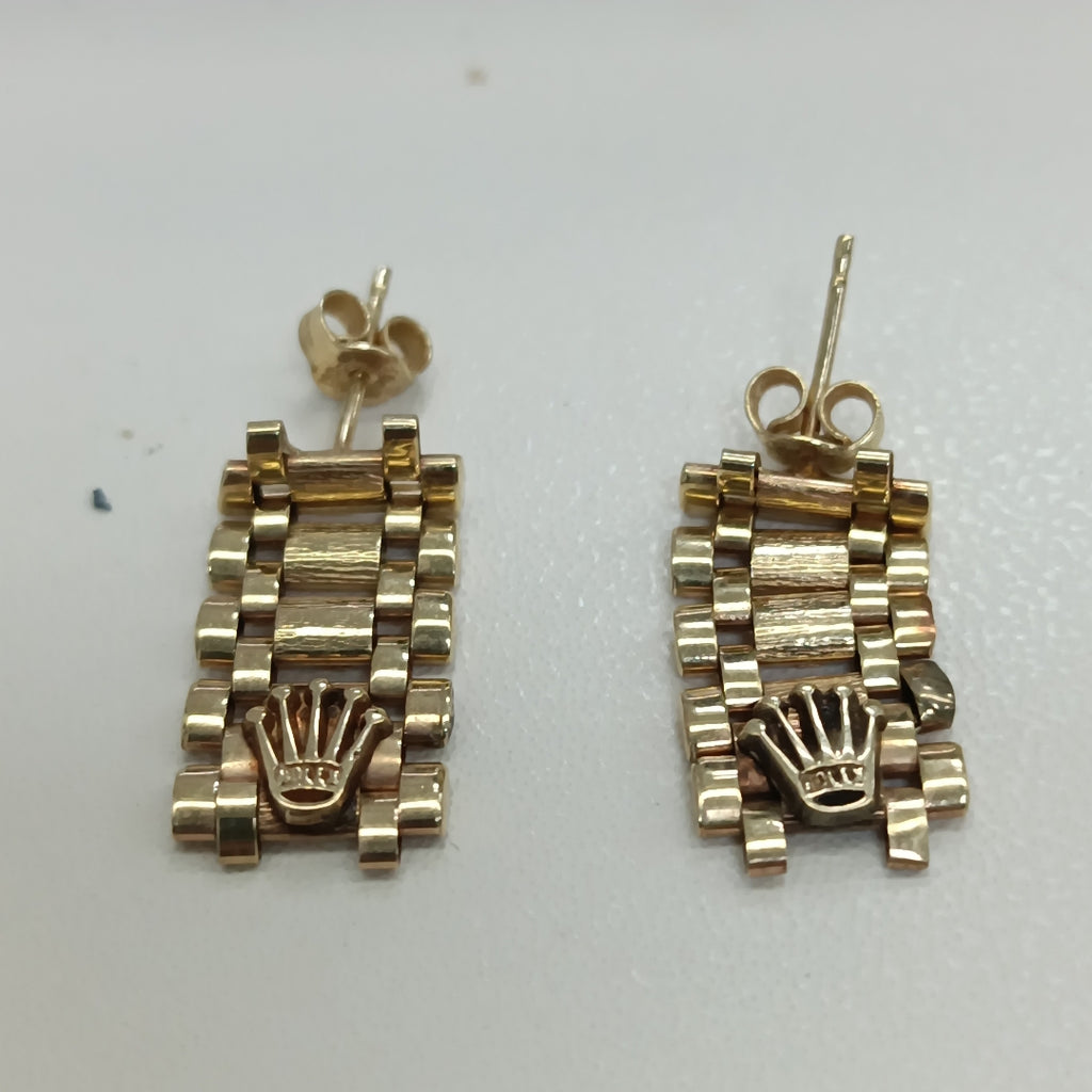 ARETES PAR ORO 10 K 3.5 GRMS (SEMINUEVO)