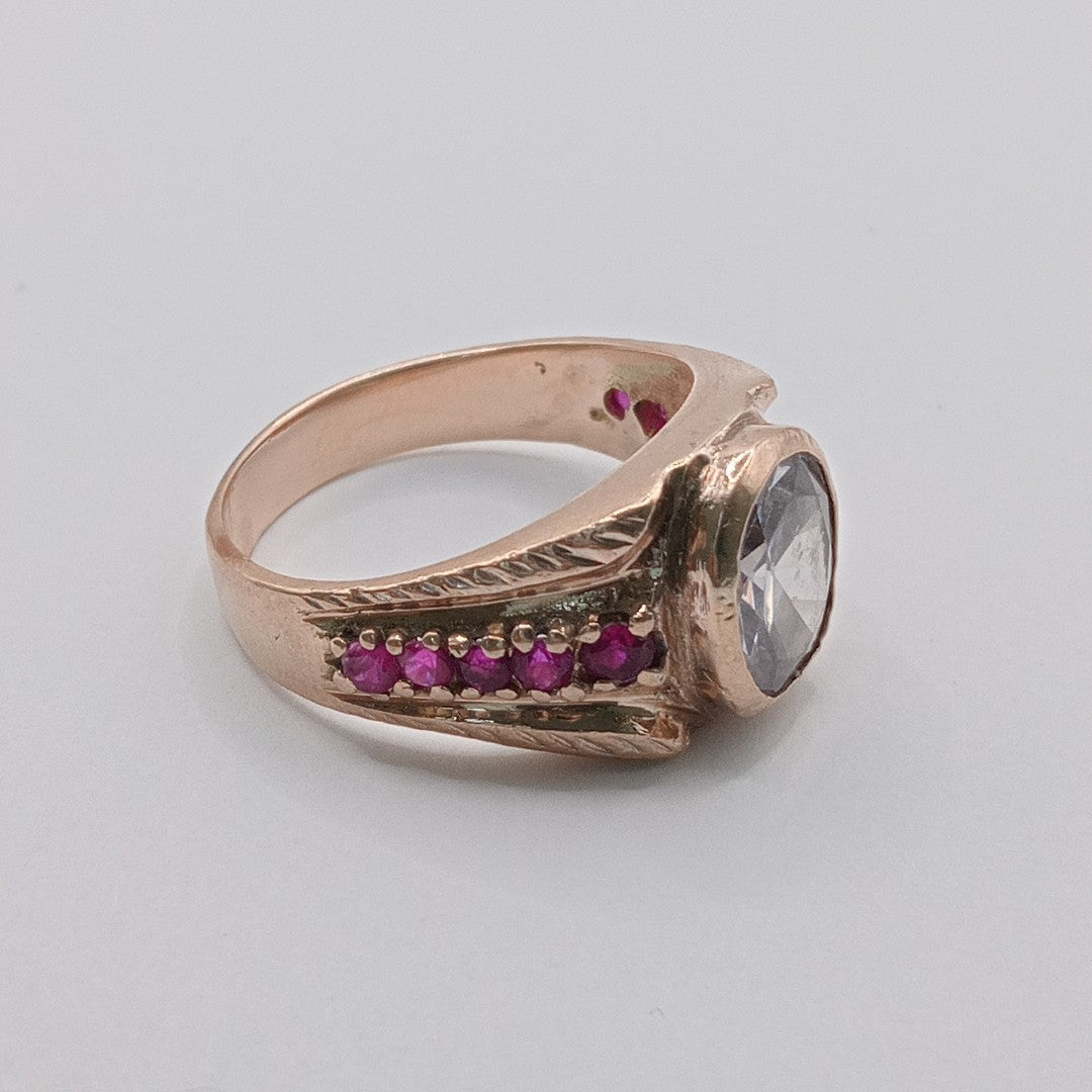 ANILLO ORO 10 K 9.3 GRMS (SEMINUEVO)