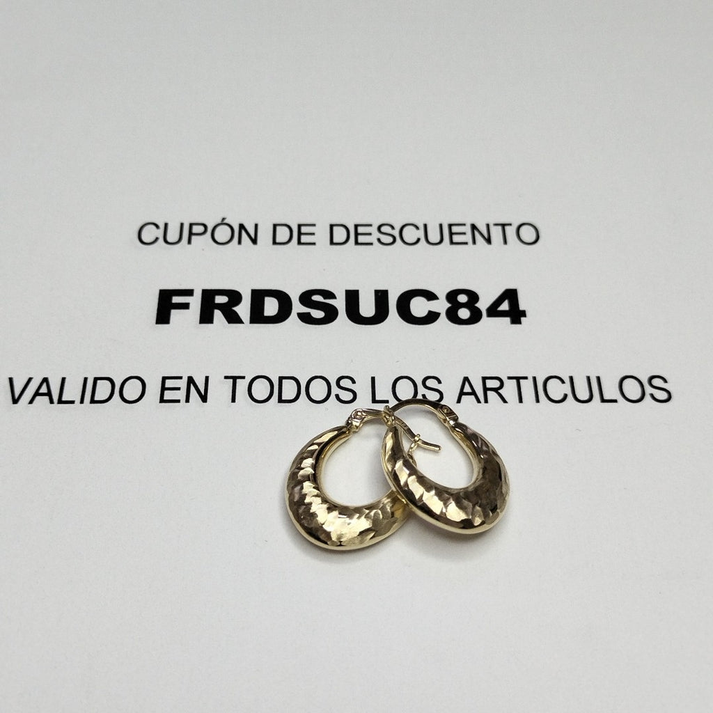 ARRACADAS ORO 14K 2 (NUEVO)