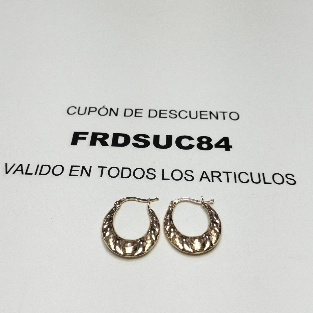 ARRACADAS ORO 14K 1.2 (NUEVO)