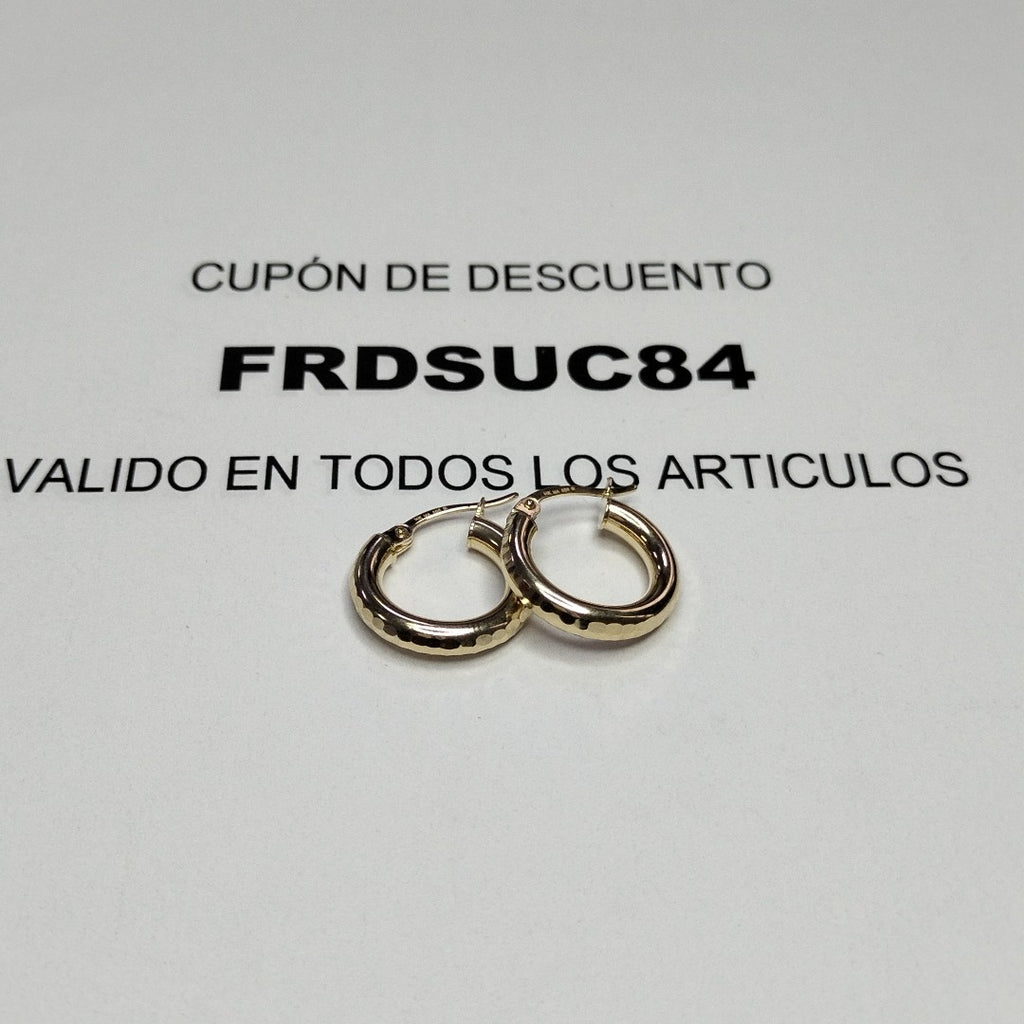 HUGGIES ORO 14K 1.4 (NUEVO)