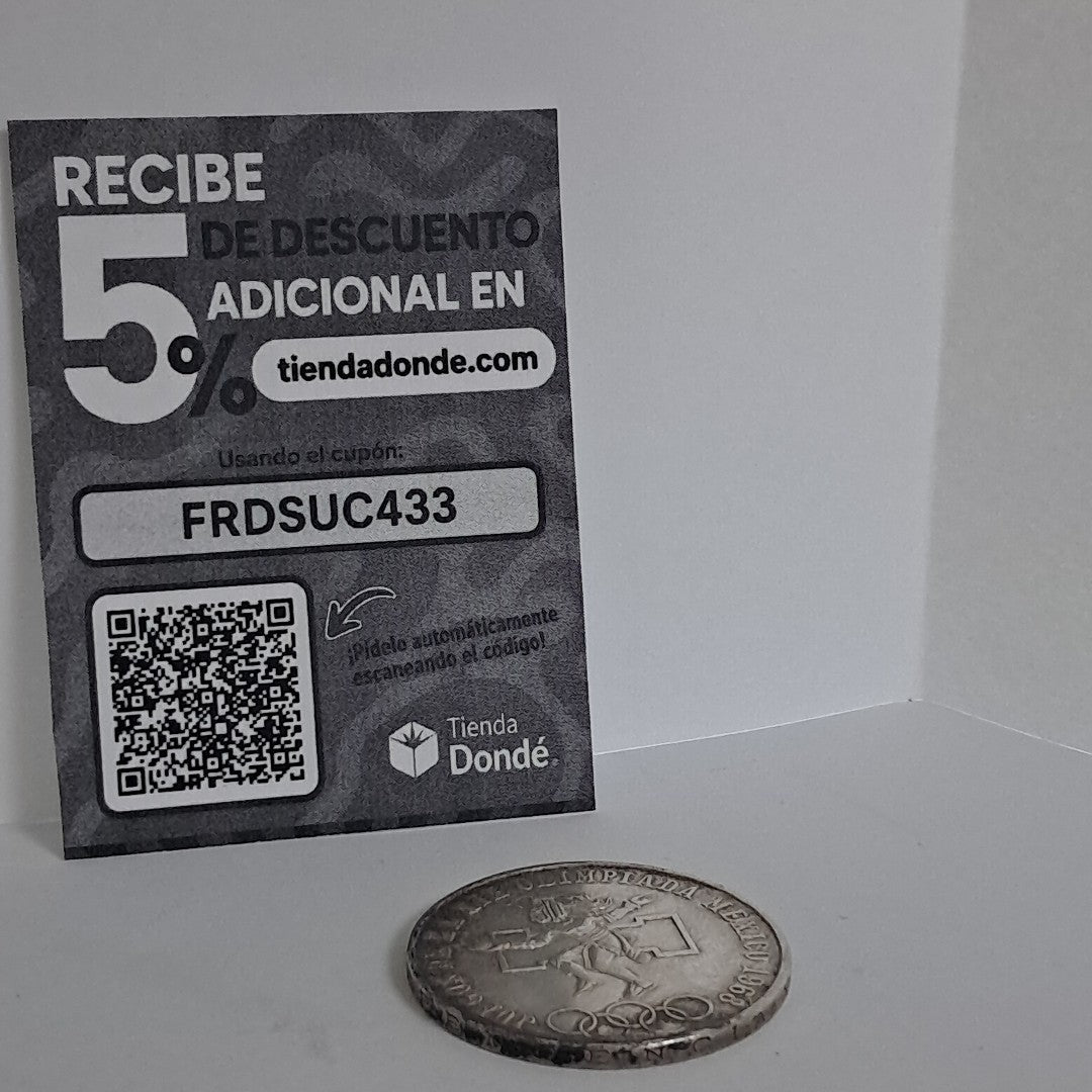 MEDALLA CONMEMORATIVA PLATA 22,40 GRMS (SEMINUEVO)