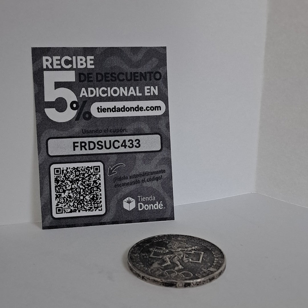 MEDALLA CONMEMORATIVA PLATA 22,40 GRMS (SEMINUEVO)