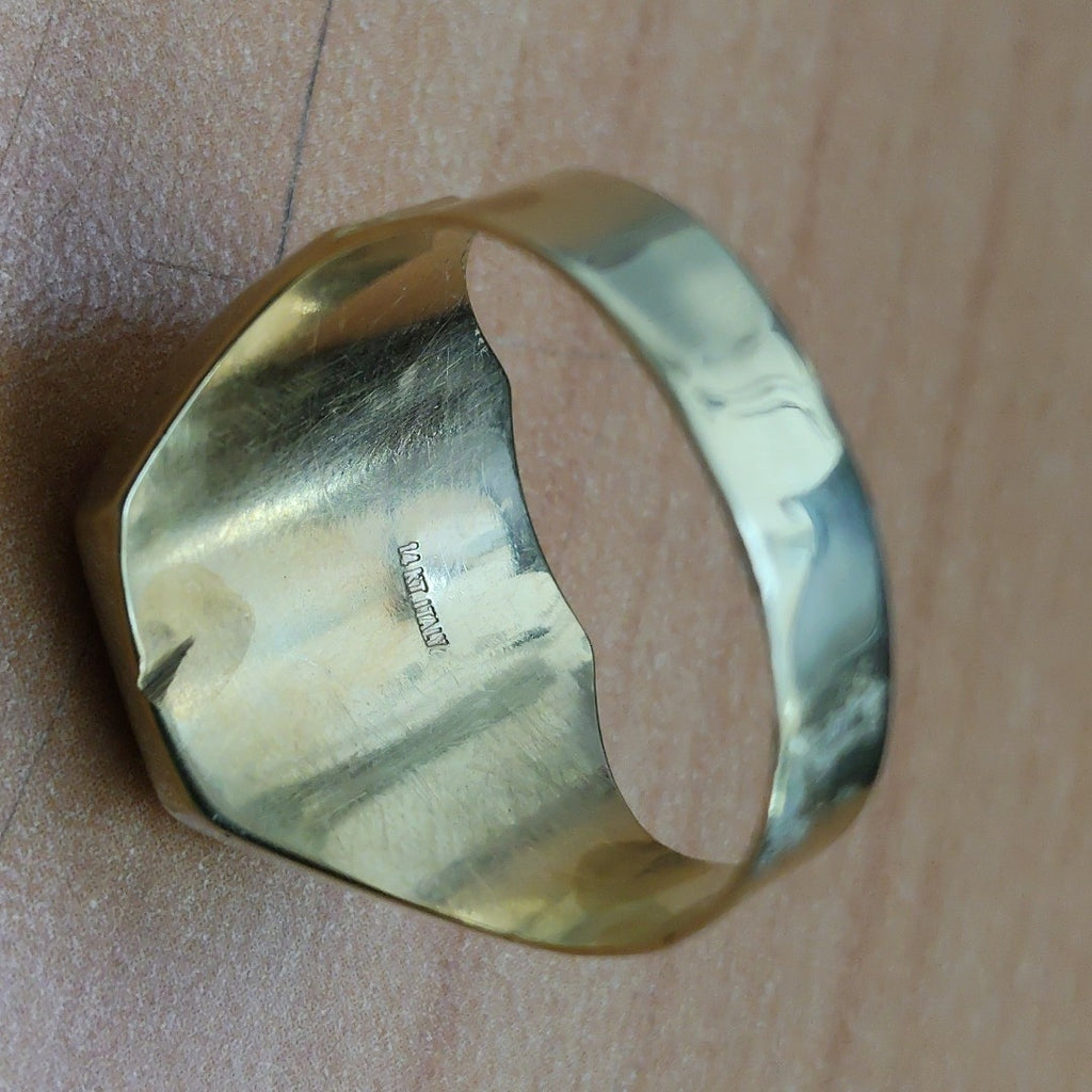 ANILLO ORO 14 K 6.5 GRMS (SEMINUEVO)