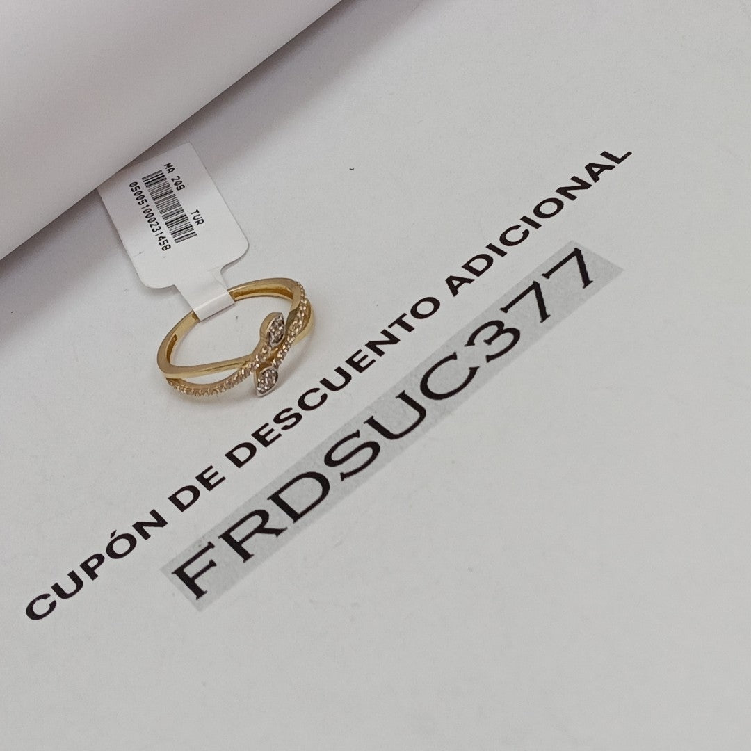ANILLOS DAMA ORO 14K 1.6 (NUEVO)