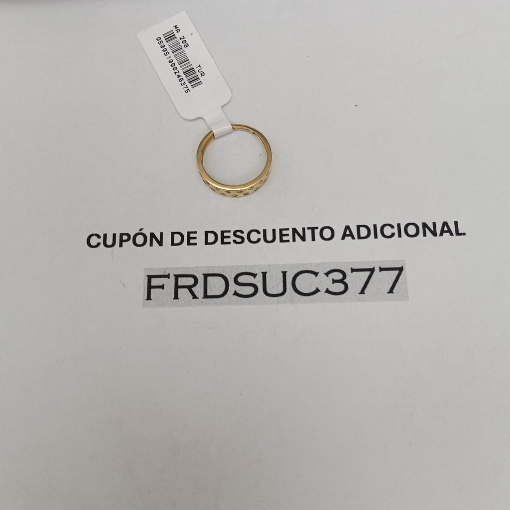 ANILLOS DAMA ORO 14K 1.9 (NUEVO)