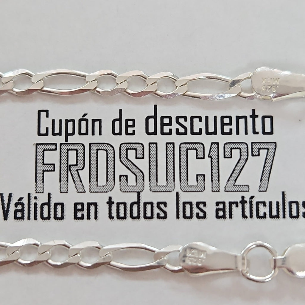 PULSERA TEJIDO 3X1 PLATA .925 21 CM 3.2 GR (NUEVO)