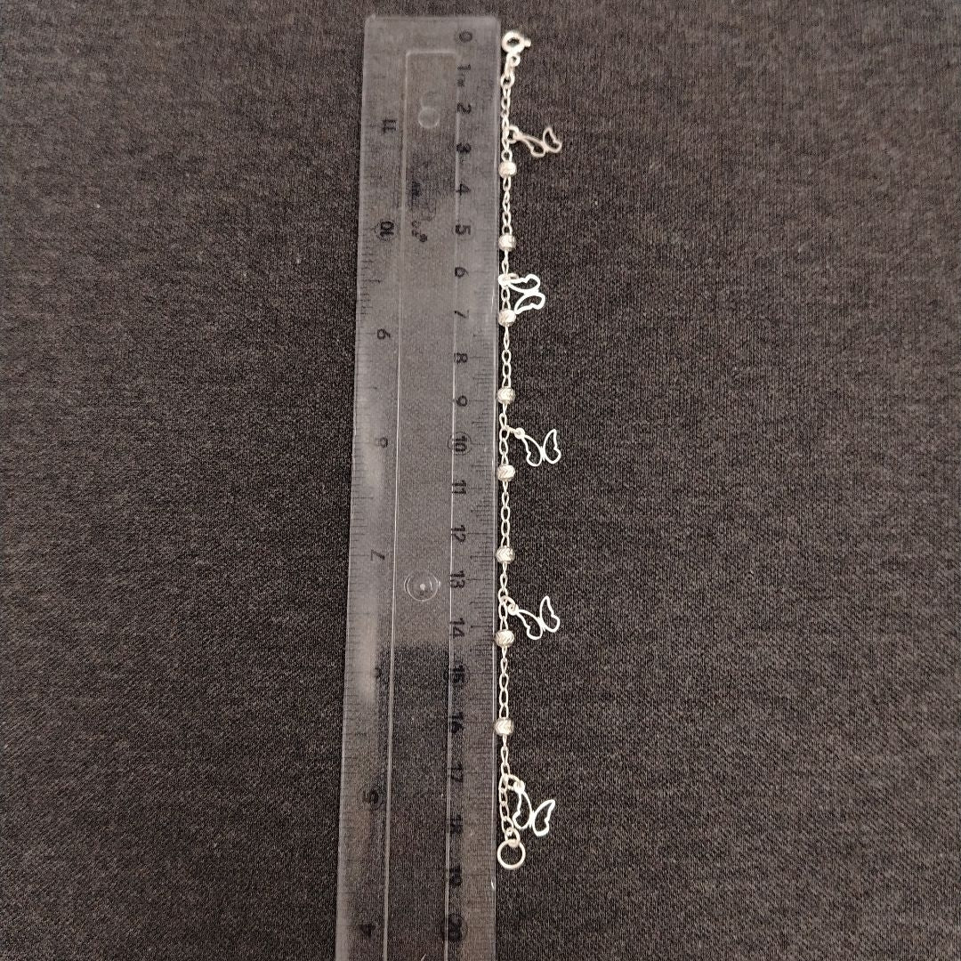 PULSERA TEJIDO ESPECIAL PLATA .925 18 CM 2.8 GR (NUEVO)