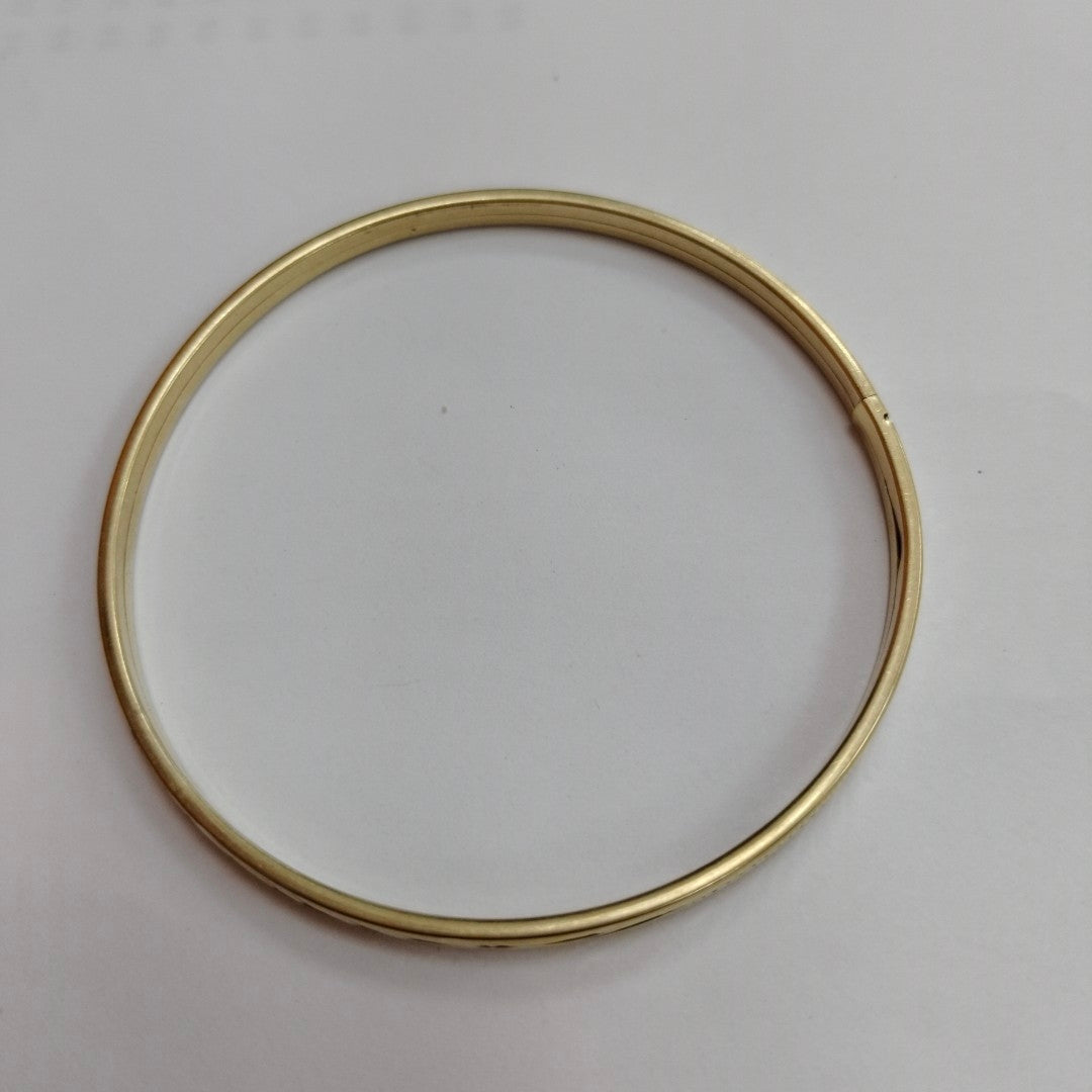 PULSERA RIGIDA ORO 10 K 4.7 GRMS (SEMINUEVO)
