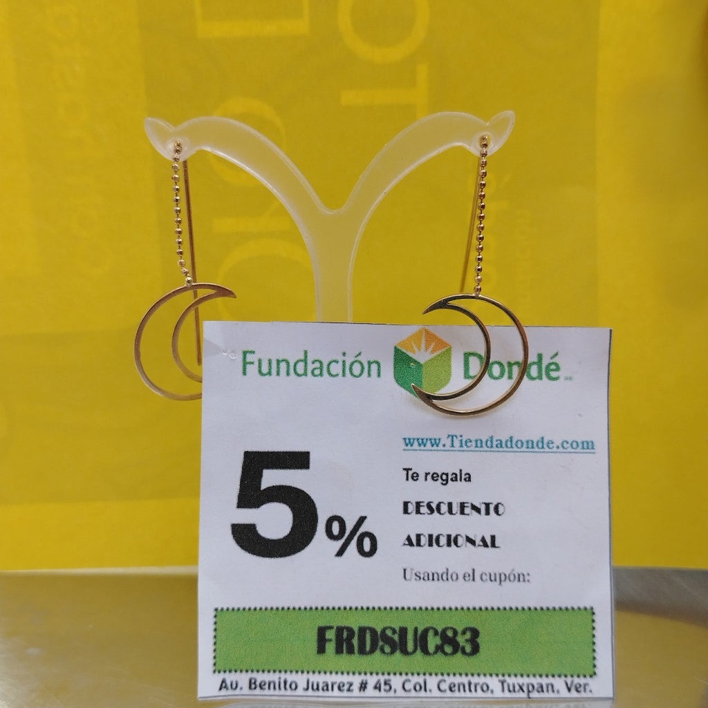 VIOLADORES PAR ORO 14 K 2,00 GRMS (SEMINUEVO)