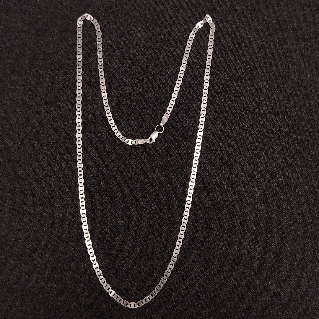 CADENA TEJIDO GUCHI PLATA .925 60 CM 9.4 GR (NUEVO)