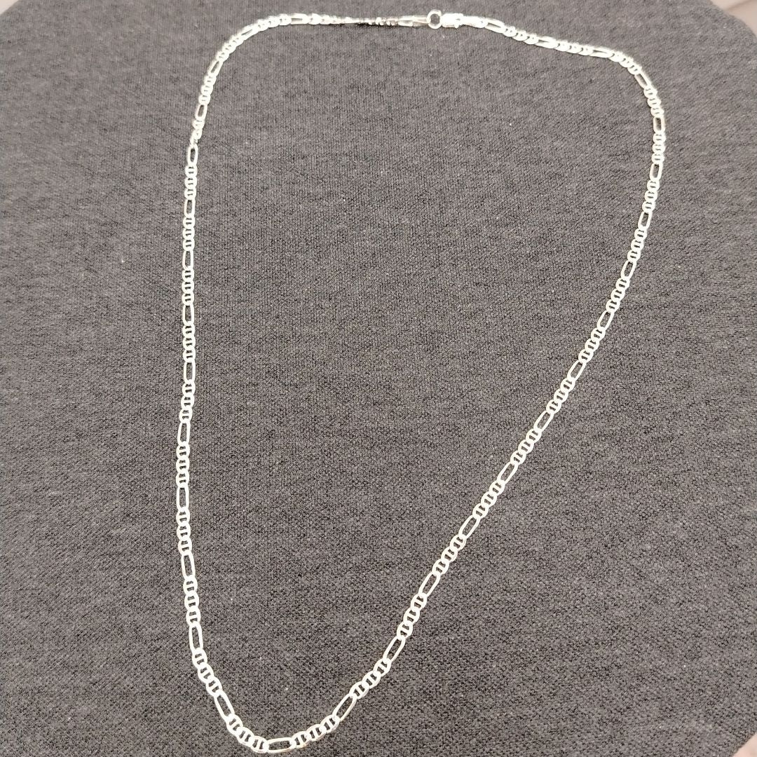 CADENA TEJIDO 3X1 PLATA .925 60 CM 8.2 GR (NUEVO)