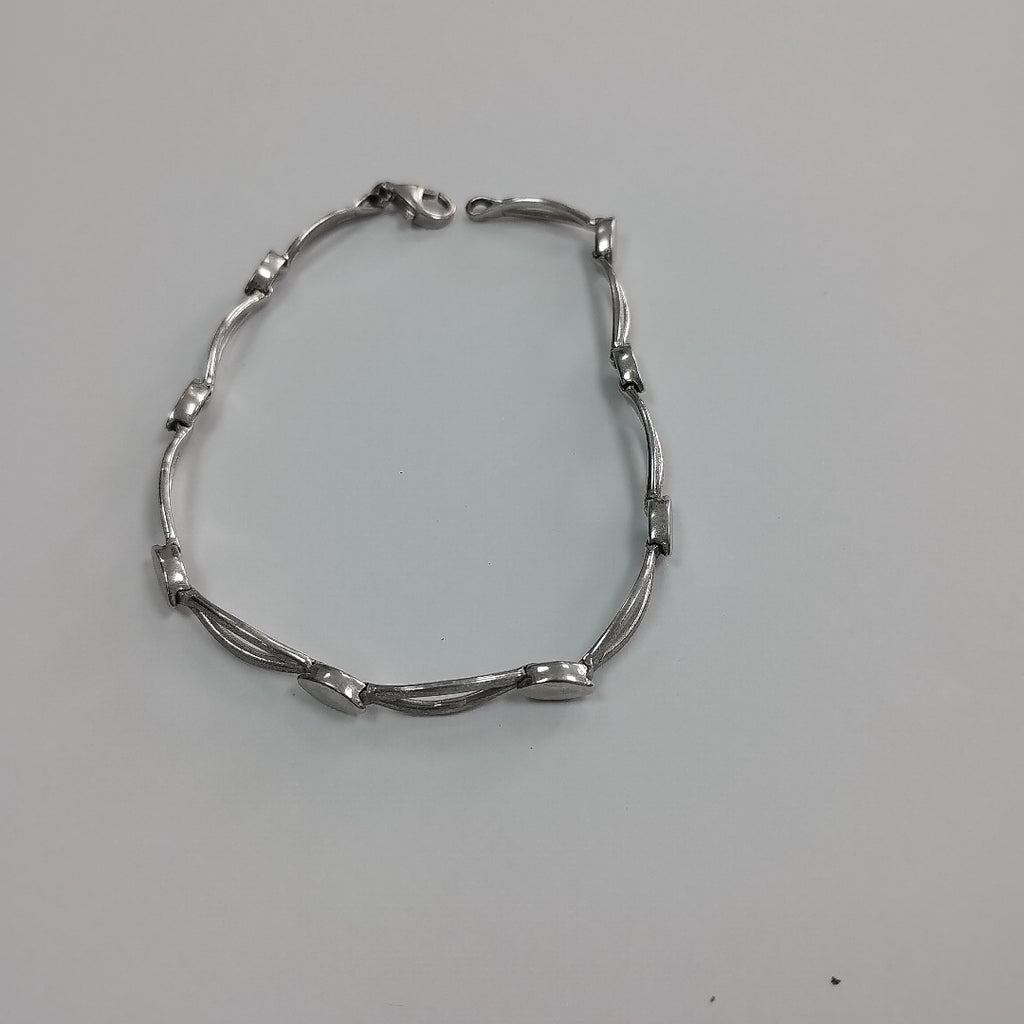PULSERA ORO BLANCO 10 K 6,60 GRMS (SEMINUEVO)