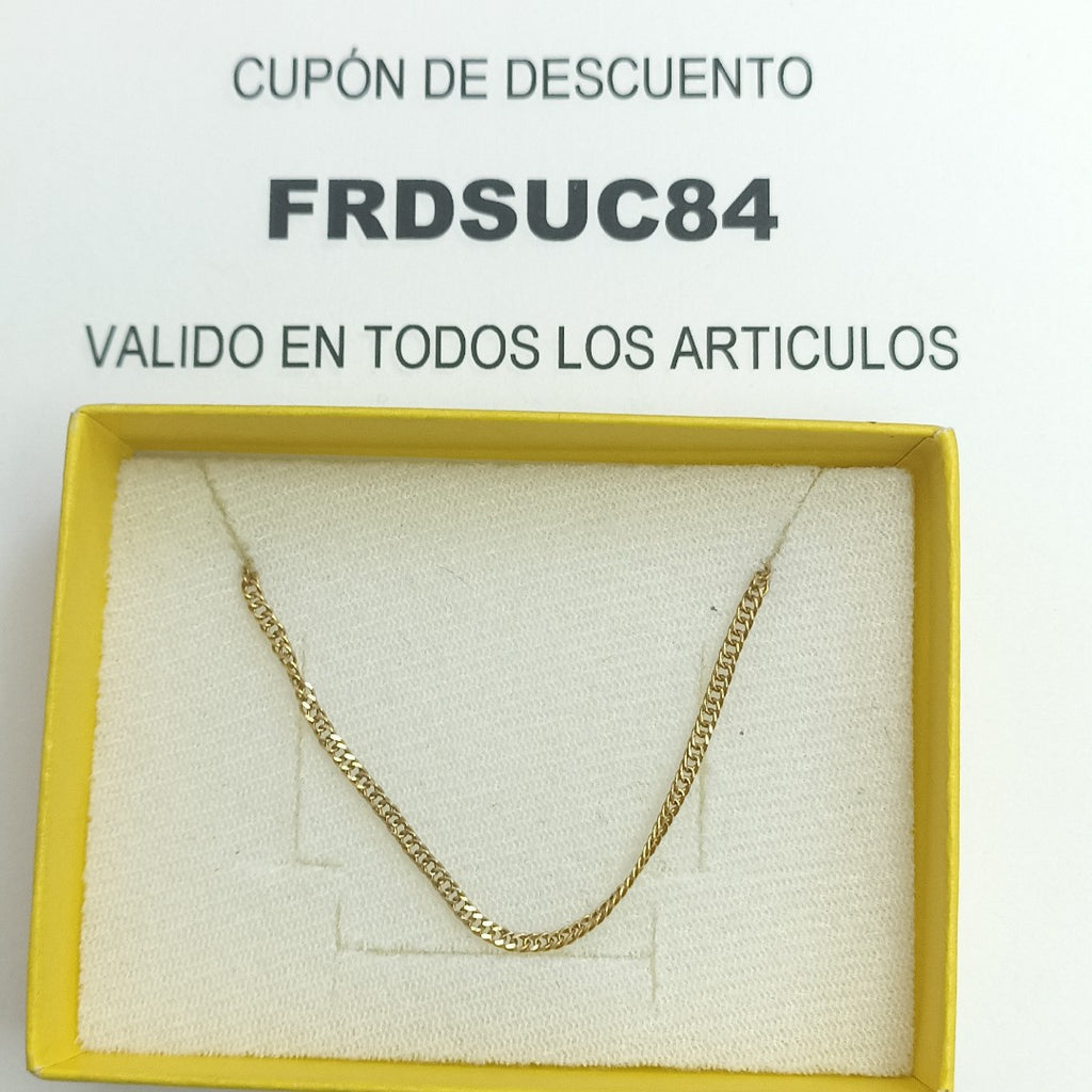 CADENA ORO 10 K 3.5 GRMS (SEMINUEVO)