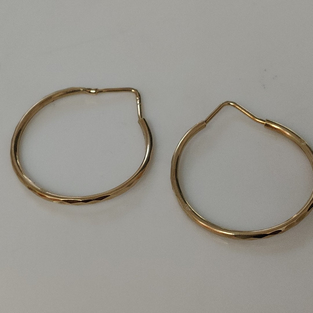 ARRACADAS PAR ORO 14 K 1,90 GRMS (SEMINUEVO)