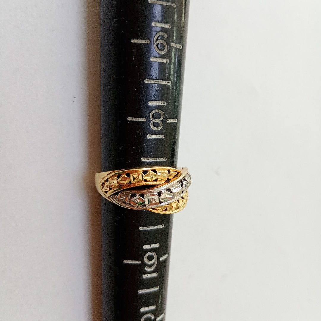 ANILLO ORO 14 K 3.2 GRMS (SEMINUEVO)