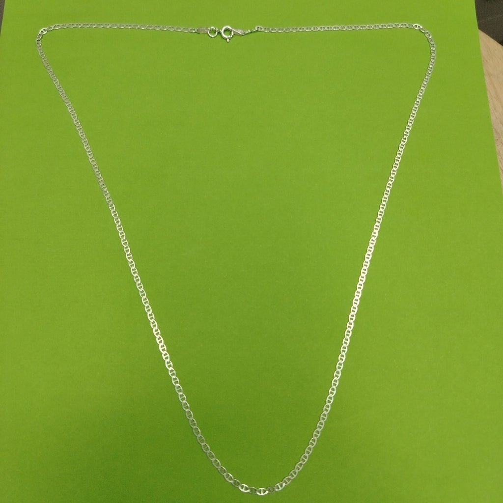 CADENA TEJIDO GUCHI PLATA .925 60 CM 3.8 GR (NUEVO)