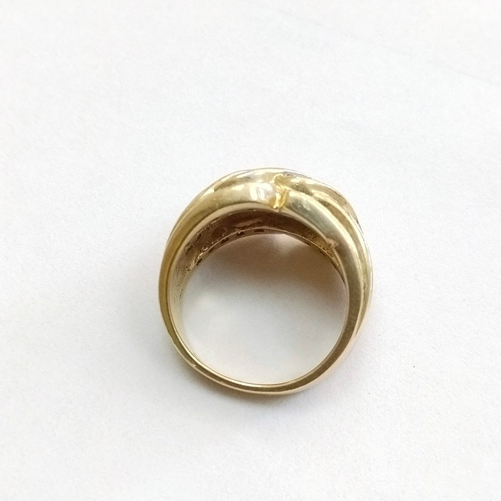 ANILLO ORO 10 K 9,60 GRMS (SEMINUEVO)