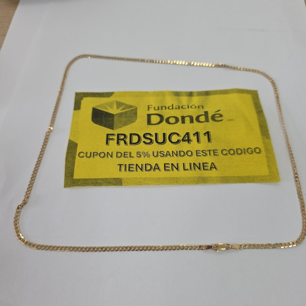 CADENA ORO 14 K 6.2 GRMS (SEMINUEVO)