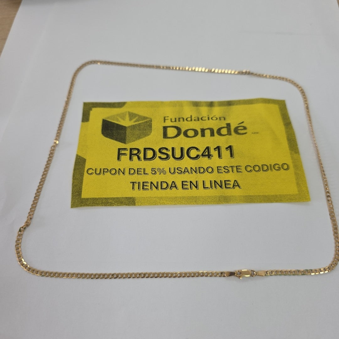 CADENA ORO 14 K 6.2 GRMS (SEMINUEVO)
