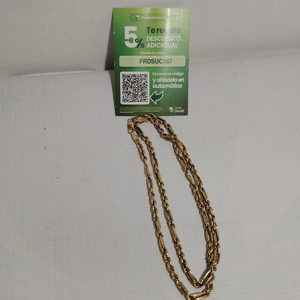 CADENA ORO 10 K 8,70 GRMS (SEMINUEVO)