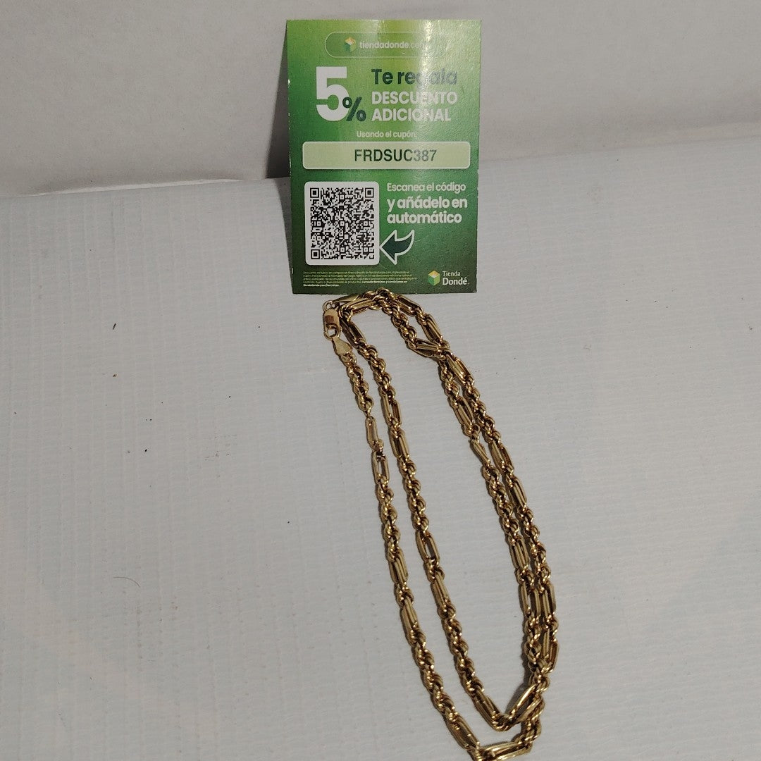 CADENA ORO 10 K 8,70 GRMS (SEMINUEVO)