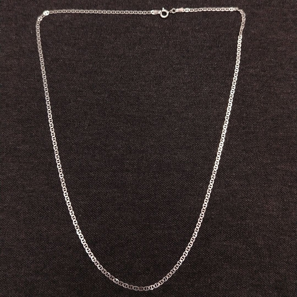CADENA TEJIDO GUCHI PLATA .925 55 CM 3.4 GR (NUEVO)