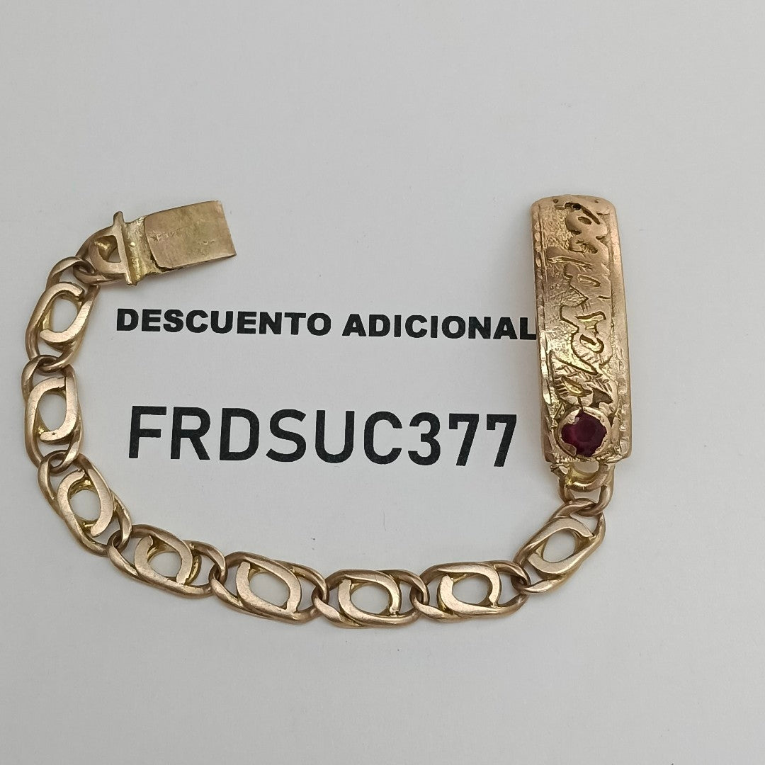 ESCLAVA ORO 8 K 12,40 GRMS (SEMINUEVO)