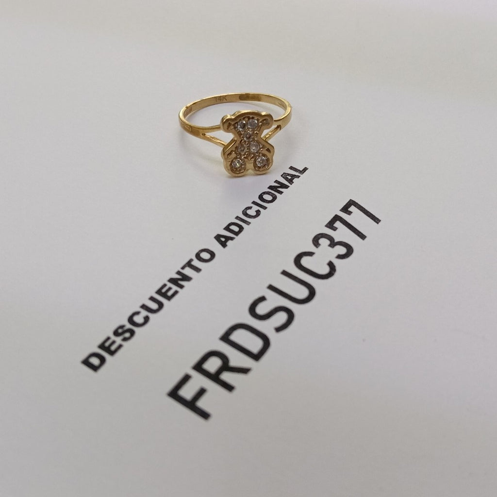 ANILLITO ORO 14 K 1.6 GRMS (SEMINUEVO)