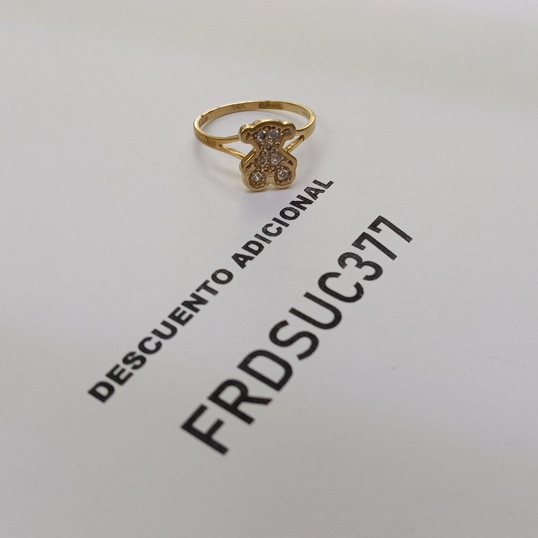 ANILLITO ORO 14 K 1.6 GRMS (SEMINUEVO)