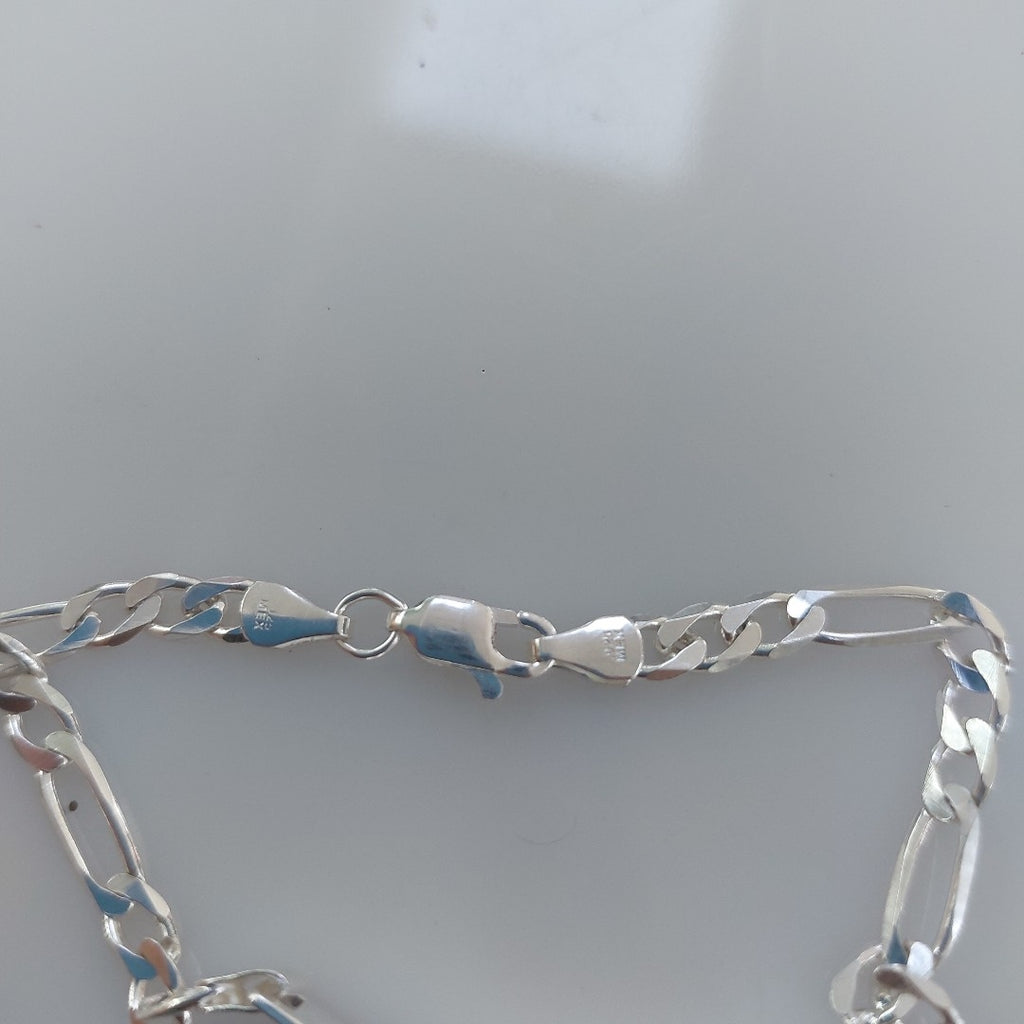 PULSERA TEJIDO ESCLAVA PLATA .925 18 CM 6.1 GR (NUEVO)
