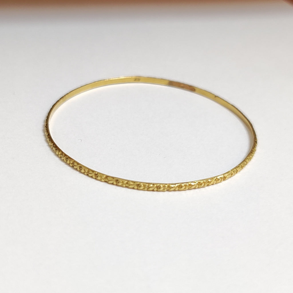 PULSERA RIGIDA ORO 18 K 7,10 GRMS (SEMINUEVO)